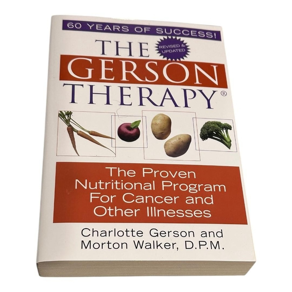 The Gerson Therapy Charlotte Gerson Walker 2006 Alternative Medicine Health PB